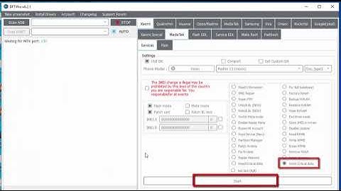 DFT PRO Flash Mode Read & Write Critical File All MTK Models