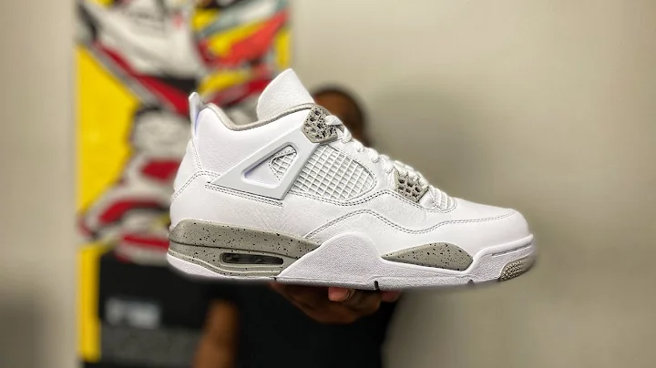 AIR JORDAN 4 WHITE OREO UNBOXING & GIVEAWAY!!!!!