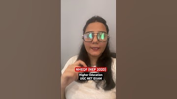 NHEQF | Higher Education | UGC NET EXAM | UGC PLUGIN #ugcnetexam #ugc #paper1 #sorts #ugcnetjrf