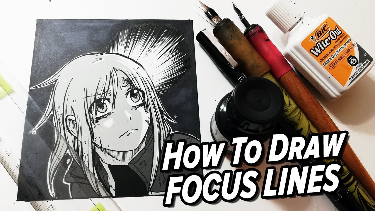 How To Draw Manga: Speed & Focus Lines 