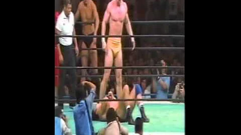 Kevin & Kerry Von Erich vs Tatsumi Fujinami & Keng...