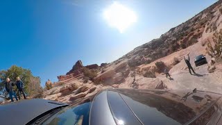 Rock Ascent in 360 Video - Seven Mile Rim Trail, Moab