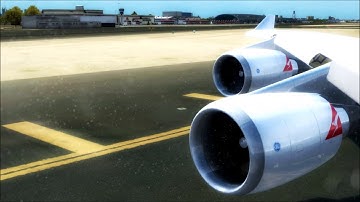 P3D v3.3 - 747-400 - PMDG V3 Landing DUBAI HD AMD FX 6300