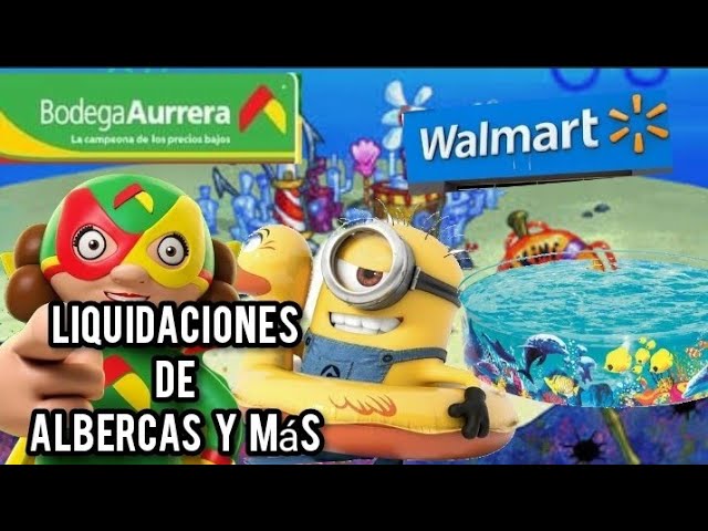 ✔️? Liquidaciones de Albercas, Salvavidas y más en Walmart y Bodega Aurrera  ??? - YouTube