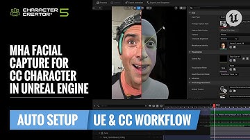 MHA Facial Capture for CC Character in Unreal Engine | CC & UE Workflow Tutorial