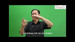 K410 Kosa Isyarat Bacaan Injil Perayaan Ekaristi Hari Minggu PraPaskah I Tanggal 22 Februari 2026