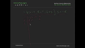 Intro to Logic - Conjunctions