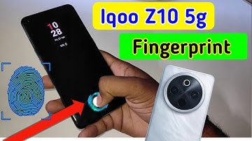 Iqoo z10 5g display fingerprint setting/Iqoo z10 5g fingerprint screen lock/fingerprint sensor