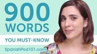 900 Words Every Spanish Beginner Must Know