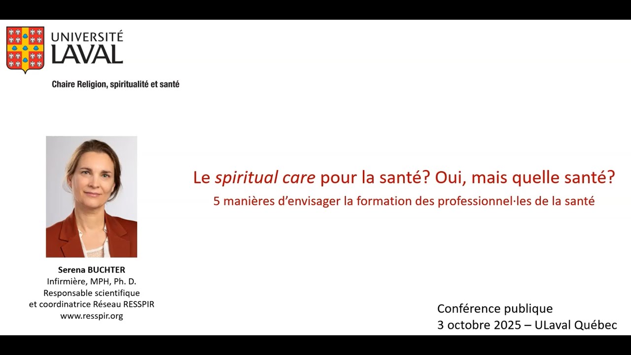 Le spiritual care pour la santé? Oui, mais quelle santé?