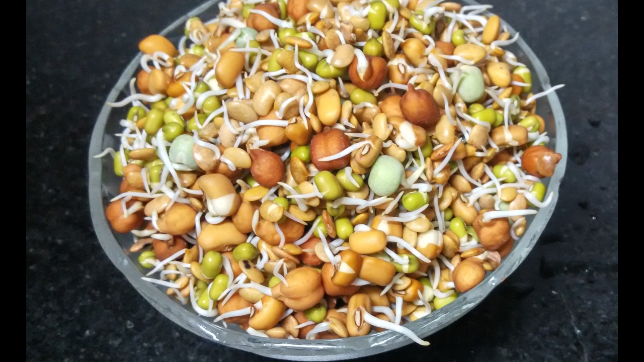 Mixed Bean Sprouts | Molakekattidha Kalu | How To Prepare Mixed Bean Sprouts  - YouTube