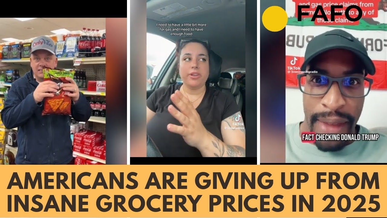 Americans Are GIVING UP From Insane GROCERY PRICES In 2025 #news - YouTube