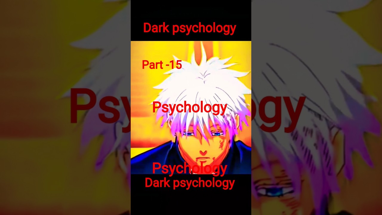 😱 part 15: Reverse dark psychology tricks for Man and women 