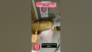 Unboxing: Fallout 4 Pip-Boy 3000 | Part 1 of 3 | #shorts #pipboy #fallout4