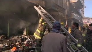 Kabilde 600 Dükkan Kül Oldu