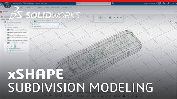 xShape - Subdivision Modeling - SOLIDWORKS