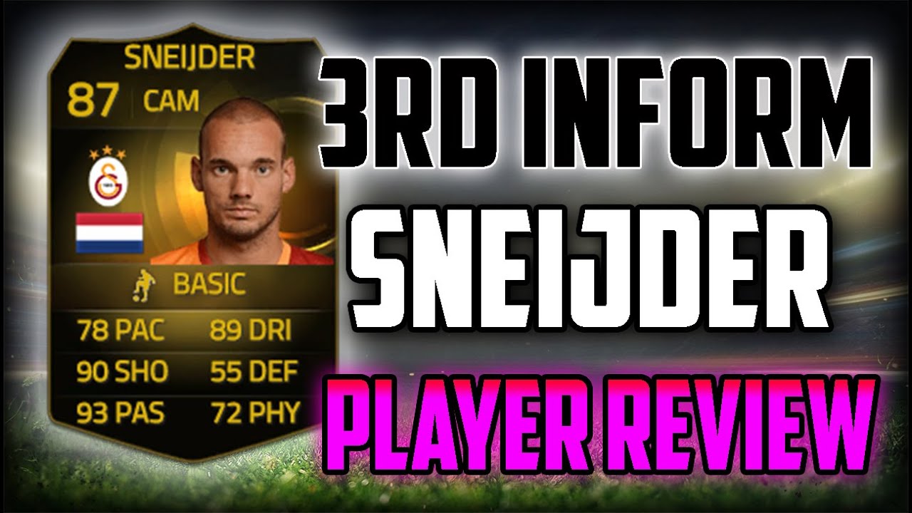 FIFA 15 - 3rd INFORM (87) Sneijder Player Review