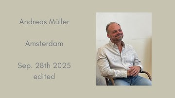 Andreas Müller ~ Amsterdam ~ Sep. 28th 