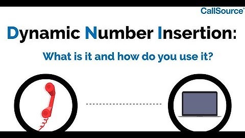 Dynamic Number Insertion (DNI): What is it and how do you use it?