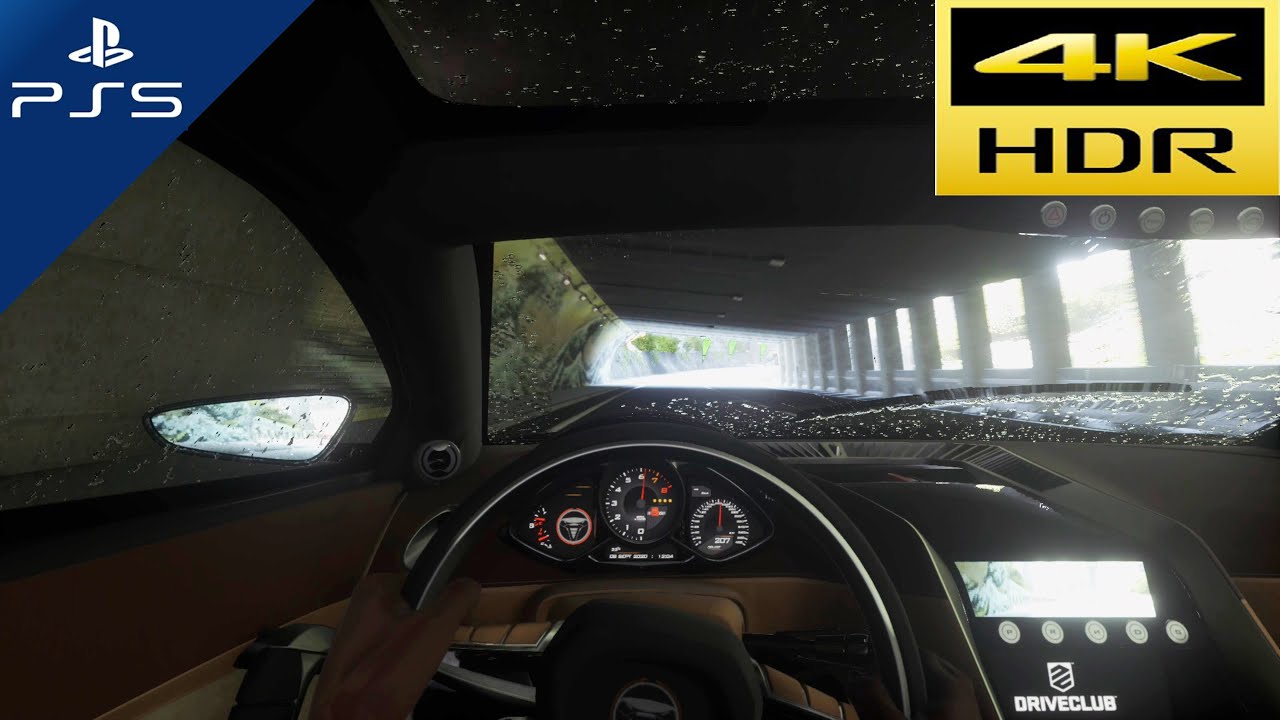 [4khdr] DRIVECLUB looks INCREDIBLE on PS5 |