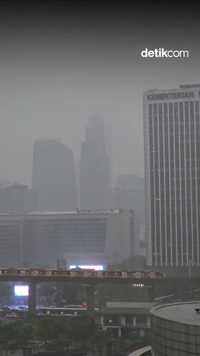 Jakarta Hujan Angin Sore Ini !