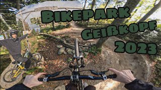 Bikepark Geißkopf 2023 || Krasse Tricks || Alle Strecken || Gopro Hero 12 || wolfmax