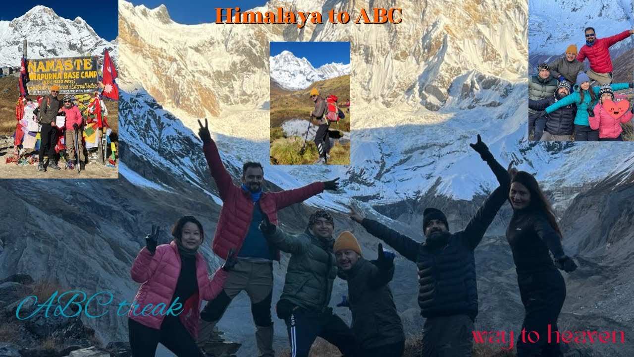 From the arms of Himalaya to ABC.... Each step, a quiet prayer