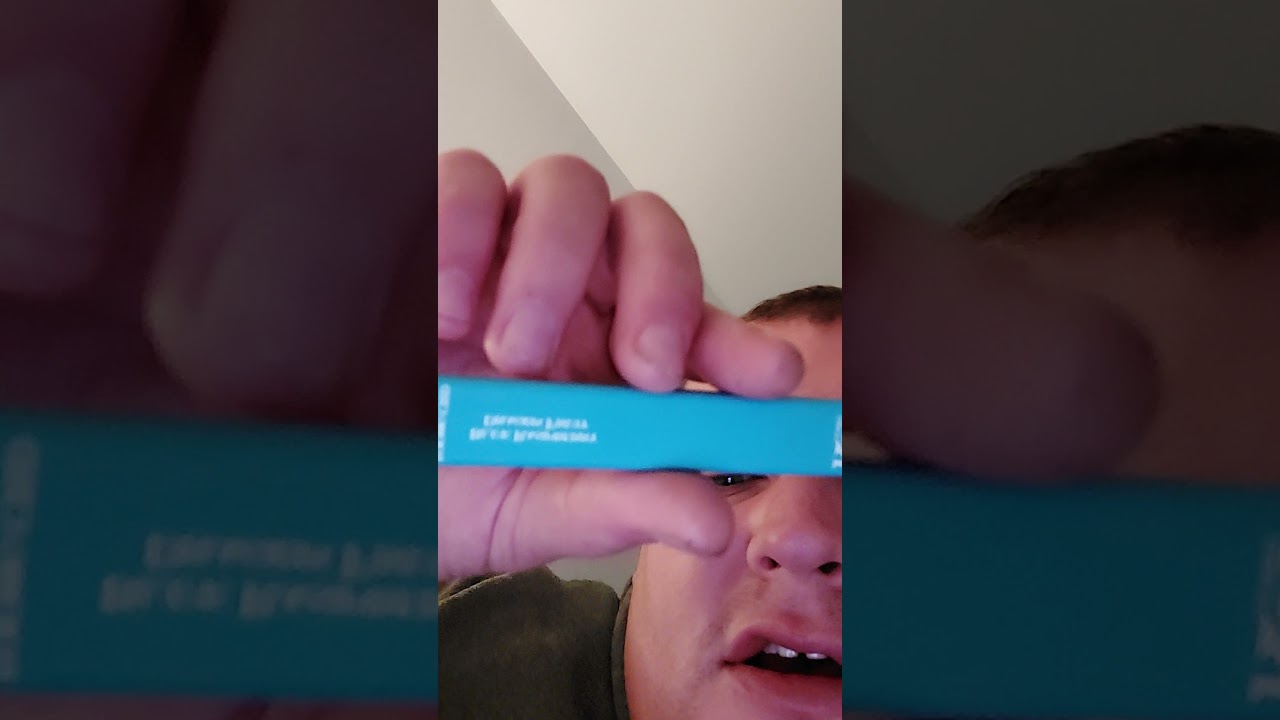 blue raspberry dragon fruit cbd disposable pen !!😜