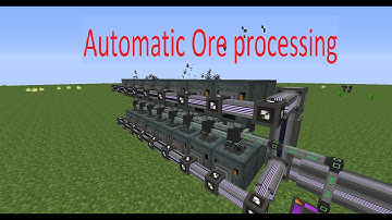 How to Automatically Process Ores in an ME System