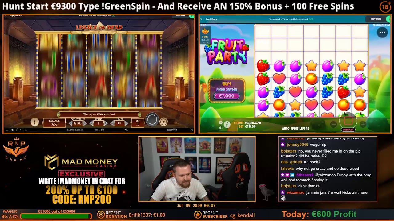 🔴 RNPCASINO STREAM (08/06/2020) PART 3 - Slots and Casino Games