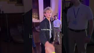 This is actually so awkward and unexpected #nidalwonder #kaidoleeroberts