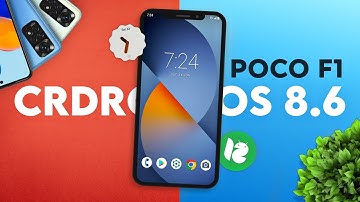 Install CrDroid v8.6 Official Android 12L on Poco F1 | Performance | Battery | CrDroid Rom Review