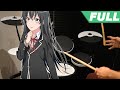 OreGairu Season 2 OP Full -【Harumodoki (春擬き)】by Nagi Yanagi - Drum Cover