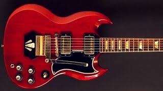 blues rock guitar backing jam track | ac/dc style (e)