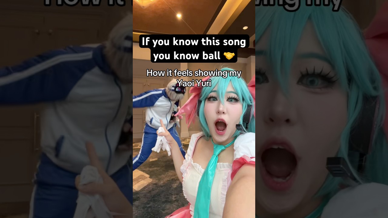 Please rise for the Yuri anthem #hatsunemiku #cosplay #alienstage #till #madokamagica #dance #anime