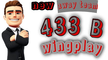 OSM TACTIC 2023 : OSM 433B WINGPLAY (  PLAY AWAY )