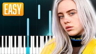 Billie Eilish - WHEN I WAS OLDER 100% EASY PIANO TUTORIAL chords