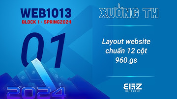 XTH WEB1013   Ca4T357   Layout website 12 cột