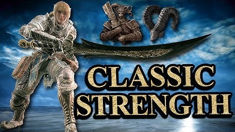 Elden Ring: Pure Strength Builds Are An Absolute Classic