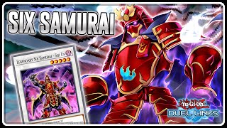 SIX SAMURAI still strong?! Ex Tier 0 Deck Is Back With Negate Effect!! [Yu-Gi-Oh! Duel Links]