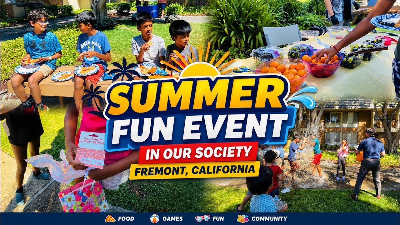 Summer Fun Event in Fremont, CA | Kids, Food & Games - YouTube