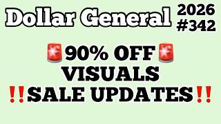 2026#342🚨Dollar General Couponing🚨90% OFF‼️VISUALS‼️SALE UPDATES‼️MUST WATCH👀👀