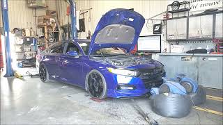 Precision Auto Canada Accord 10th gen 6MT Dyno tuning 2022 Precision Auto Canada Accord 2 0t Cvt Dyno Tuning Session 2022