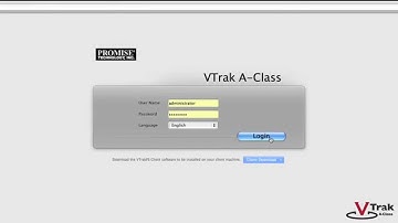 LDAP Setup - PROMISE VTrak A-Class Training Video