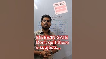 GATE 2026 Preparation in 3 months