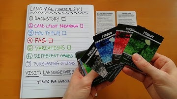 Language Guardians 101: A Card Game For EVERYONE To Learn Languages Together | LanguageCardGames.com