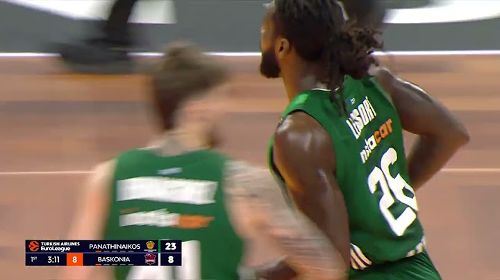 🏀Παναθηναϊκός - Μπασκόνια 104-69: Οι 10 πόντοι του Λεσόρ στην αναμέτρηση