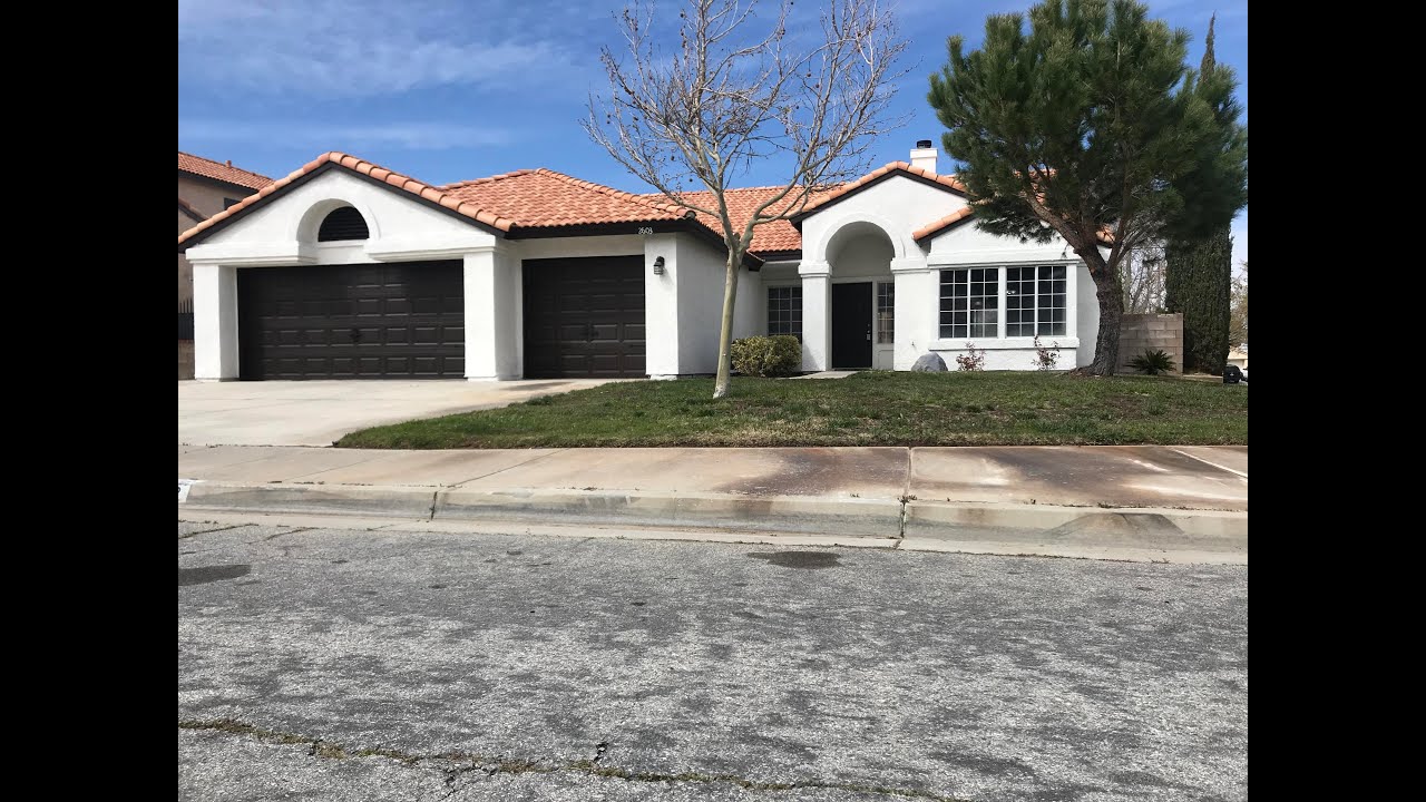 Residential for sale 2603 Sycamore Lane, Palmdale, CA 93551 YouTube