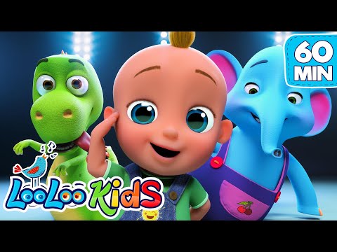 🚂 Choo Choo Wah Fun Hour of Kids Songs | LooLoo Kids 1 Hour Compilation