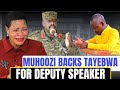 Muhoozi fired Anita Among he Backs Tayebwa for Deputy Speaker